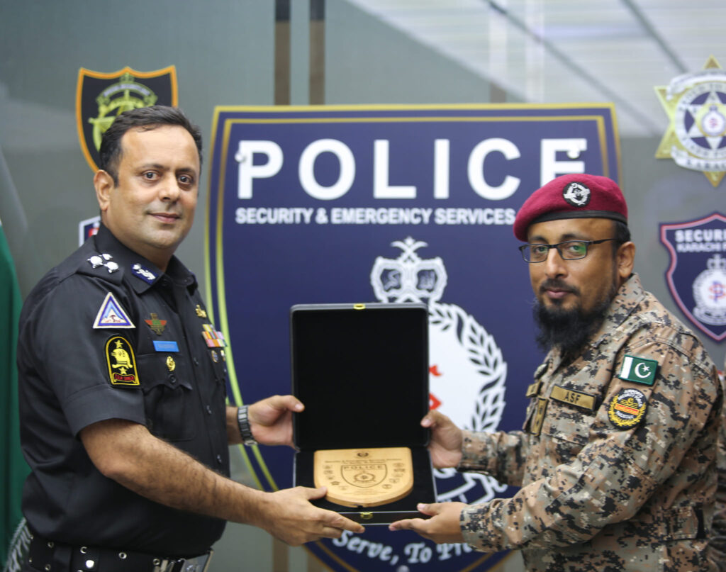 A DELEGATION OF AIRPORT SECURITY FORCE (ASF) VISITS SSU HEADQUARTERS
