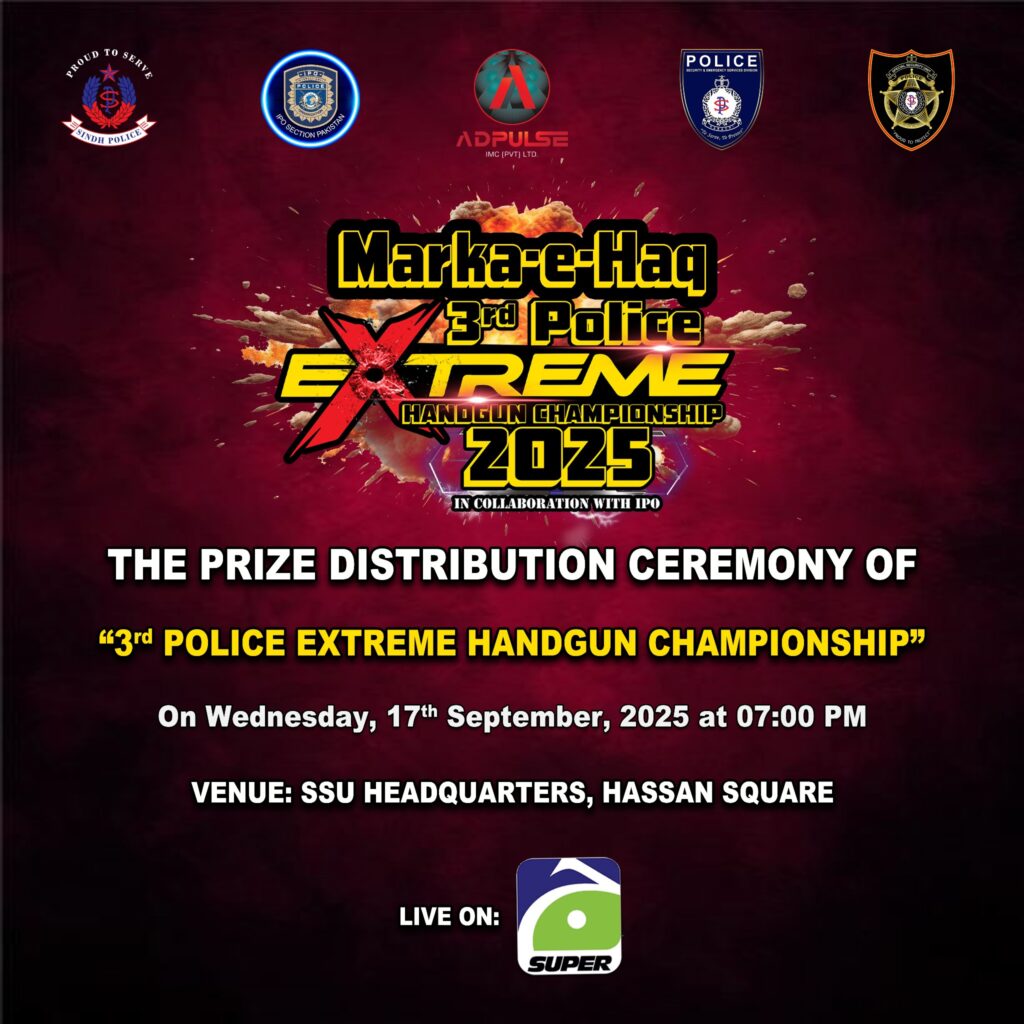 THE GRAND CLOSING CEREMONY OF MARKA-E-HAQ 3RD POLICE EXTREME HUNDGUN CHAMPIONSHIP HELD AT SSU HEADQUARTERS